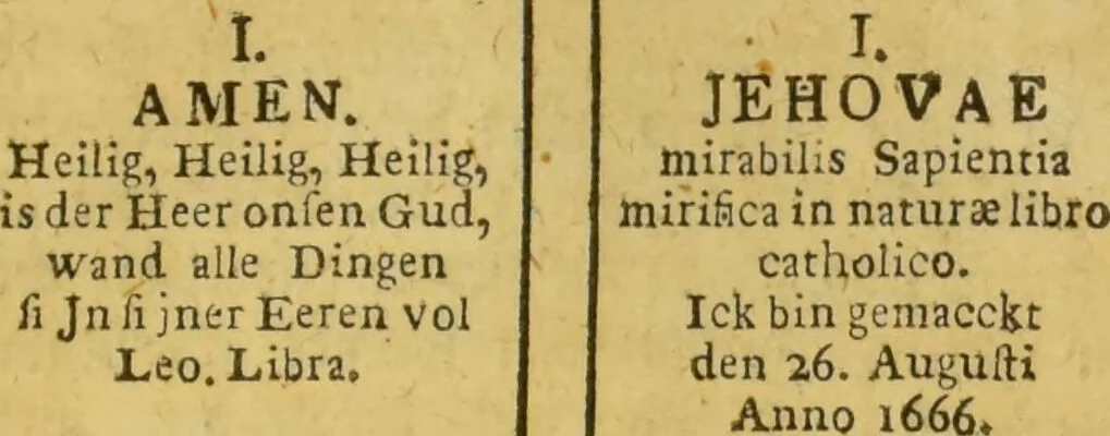 An illustration from Sammlung von mehr als hundert wahrhaften Transmutationsgeschichten, oder, Ganz ausserordentlich merkwürdige Beyspiele von Verwandlung der Metalle in Gold und Silber nebst der Art und Weise wie damit verfahren worden / gesammelt und herausgegeban von Siegmund Heinrich Güldenfalk., 1784, leaf 247
