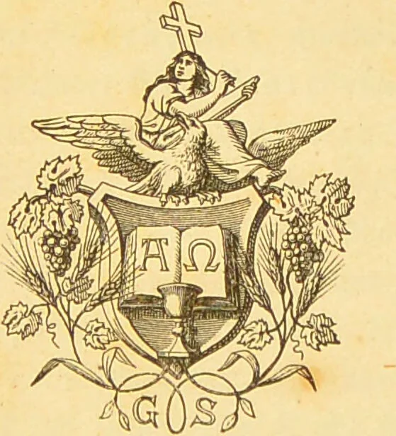 An illustration from Jakob Böhme und die Alchymisten : ein Beitrag zum Verständniss J. Böheme's Nebst einem Anhang: J.G. Gichtel's Leben und Irrthümer / von G.C. Adolf von Harless., 1870, leaf 5