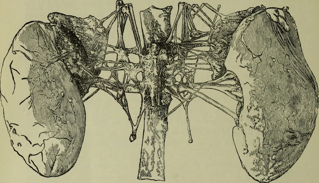 An illustration from A treatise on diseases of the skin with special reference to their diagnosis and treatment : including an analysis of 12,000 consecutive cases / Thomas McCall Anderson., 1894, leaf 66