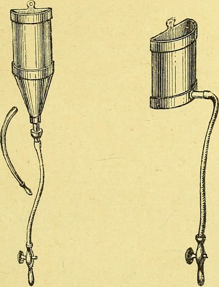 An illustration from La nuova medicina natural : trattato d'insegnamento e di consultazione sul metodo di curare e di guarire le malattie seguendo le leggi di natura / di F.E. Bilz., 1895, leaf 361