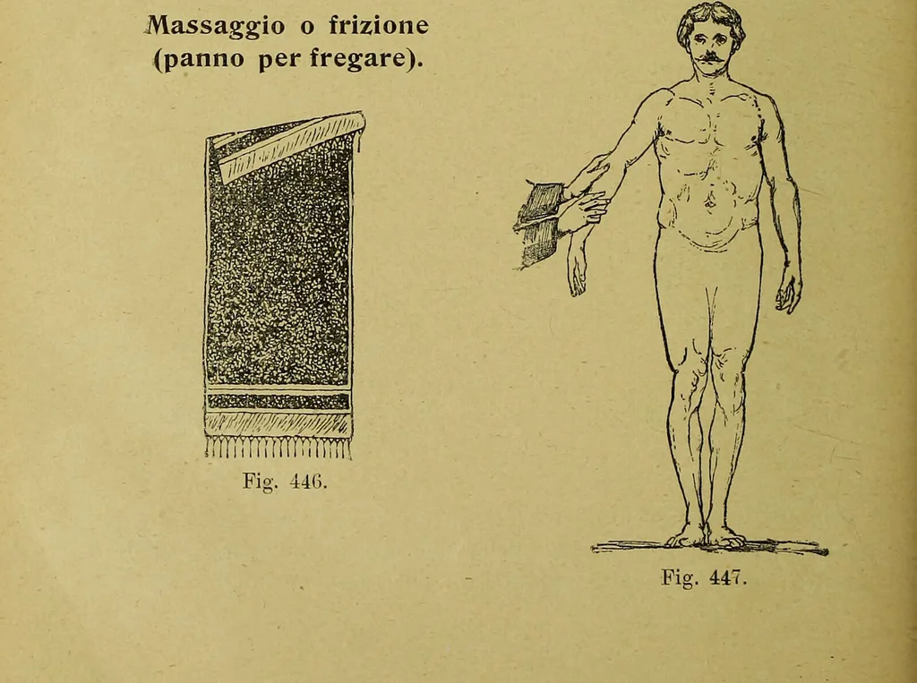 An illustration from La nuova medicina natural : trattato d'insegnamento e di consultazione sul metodo di curare e di guarire le malattie seguendo le leggi di natura / di F.E. Bilz., 1895, leaf 368