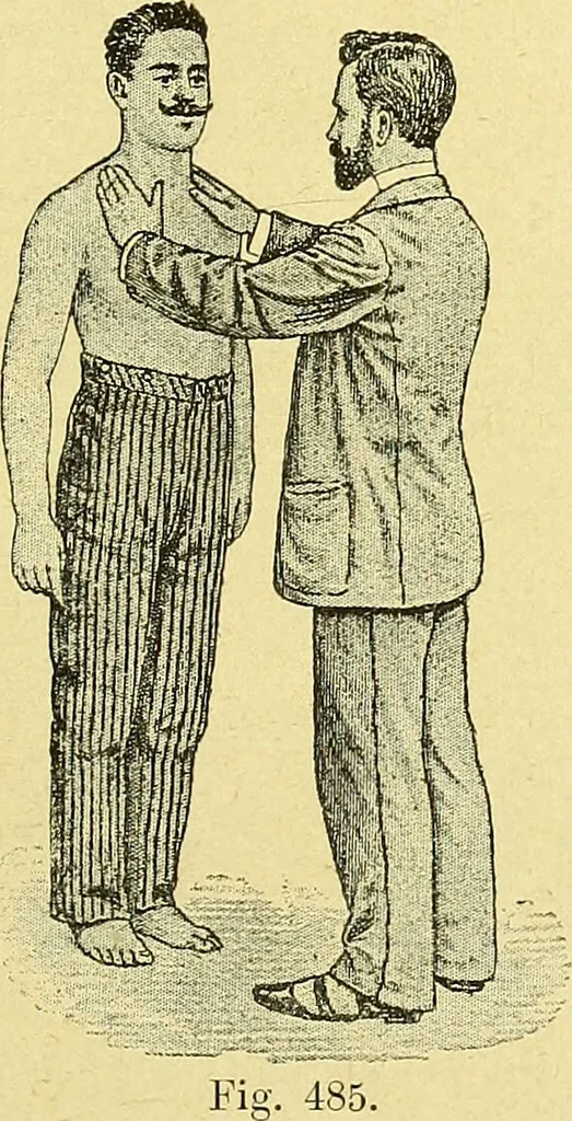 An illustration from La nuova medicina natural : trattato d'insegnamento e di consultazione sul metodo di curare e di guarire le malattie seguendo le leggi di natura / di F.E. Bilz., 1895, leaf 375