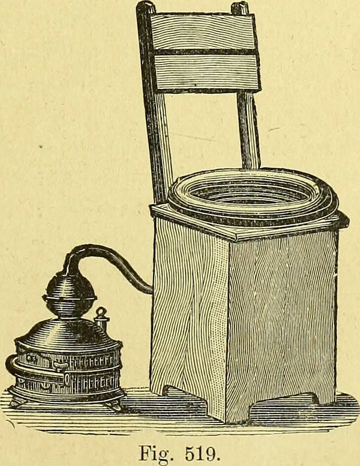 An illustration from La nuova medicina natural : trattato d'insegnamento e di consultazione sul metodo di curare e di guarire le malattie seguendo le leggi di natura / di F.E. Bilz., 1895, leaf 393