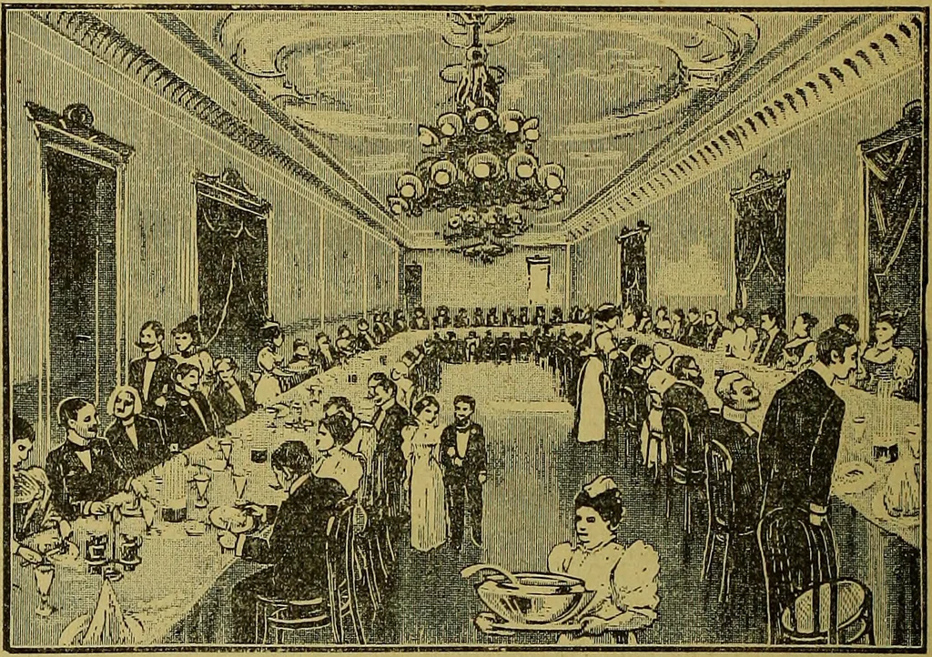 An illustration from La nuova medicina natural : trattato d'insegnamento e di consultazione sul metodo di curare e di guarire le malattie seguendo le leggi di natura / di F.E. Bilz., 1895, leaf 412