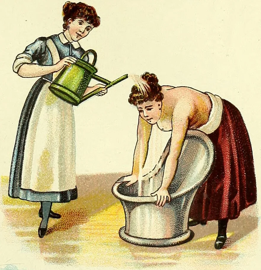 An illustration from La nuova medicina natural : trattato d'insegnamento e di consultazione sul metodo di curare e di guarire le malattie seguendo le leggi di natura / di F.E. Bilz., 1895, leaf 73