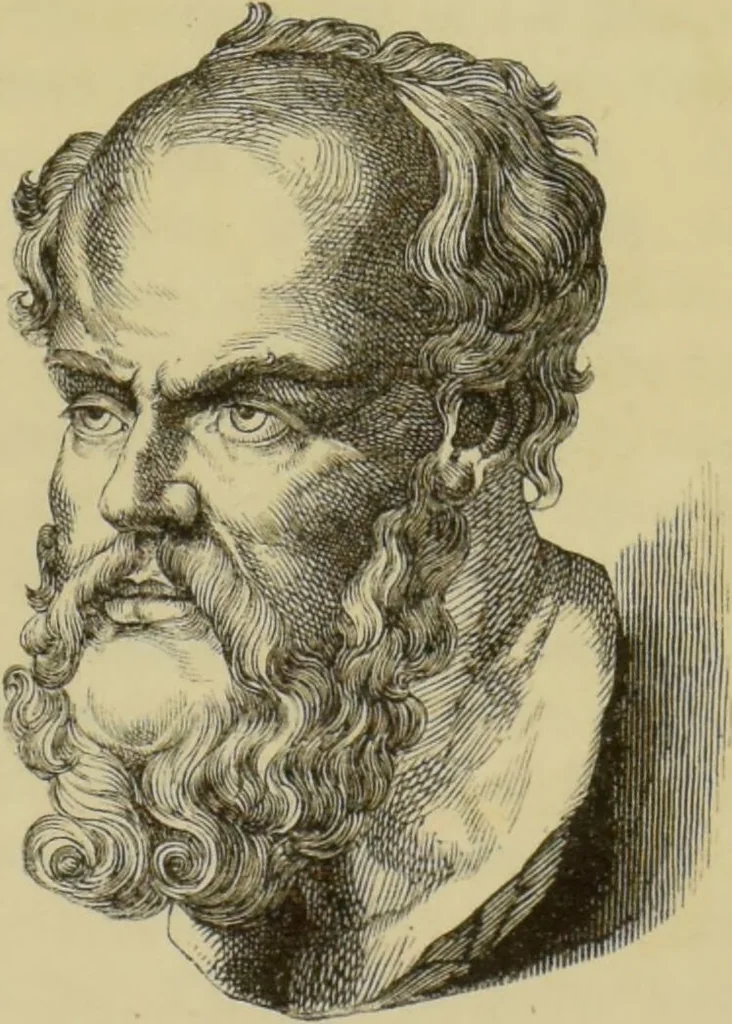 An illustration from Phrenologische Bilder : zur Naturlehre des menschlichen Geistes und deren Anwendung auf Wissenschaft und Leben auch zur Verständigung zwischen Phrenologie und Anthropologie / von Gustav Scheve., 1874, leaf 351