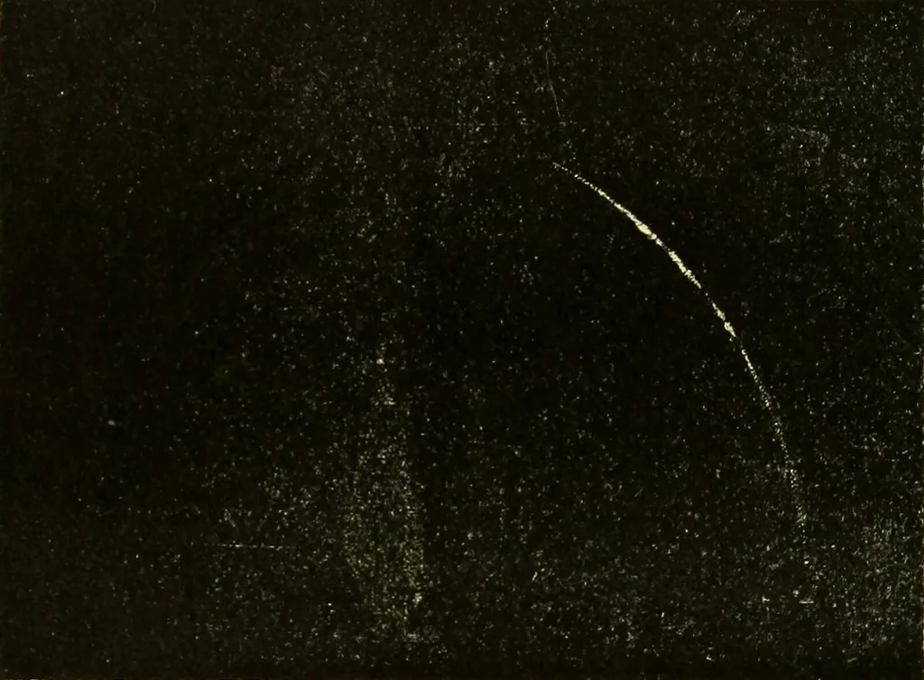 An illustration from Spectrum analysis in its application to terrestrial substances, and the physical constitution of the heavenly bodies / familiarly explained by H. Schellen ; translated from the second enlarged and revised German edition by Jane and Caroline Lassell ; edited with notes by William Huggins ; with numerous woodcuts and coloured plates, and Ångström's and Kirchhoff's maps., 1872, leaf 368