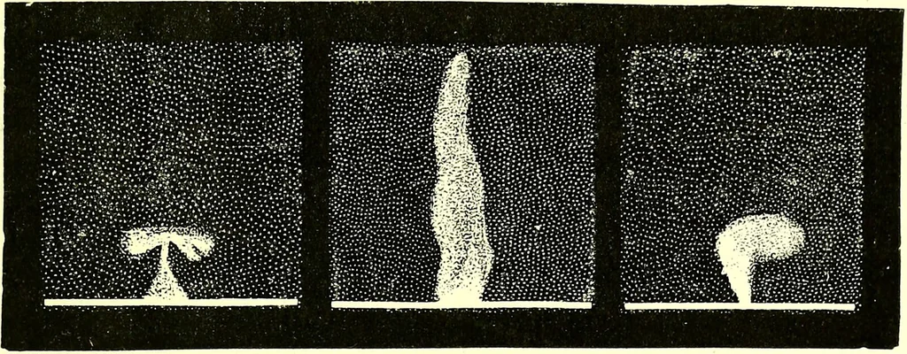 An illustration from Spectrum analysis in its application to terrestrial substances, and the physical constitution of the heavenly bodies / familiarly explained by H. Schellen ; translated from the second enlarged and revised German edition by Jane and Caroline Lassell ; edited with notes by William Huggins ; with numerous woodcuts and coloured plates, and Ångström's and Kirchhoff's maps., 1872, leaf 493
