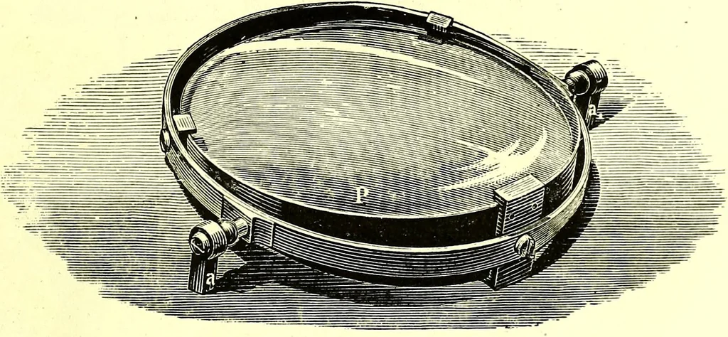 An illustration from Spectrum analysis in its application to terrestrial substances, and the physical constitution of the heavenly bodies / familiarly explained by H. Schellen ; translated from the second enlarged and revised German edition by Jane and Caroline Lassell ; edited with notes by William Huggins ; with numerous woodcuts and coloured plates, and Ångström's and Kirchhoff's maps., 1872, leaf 531