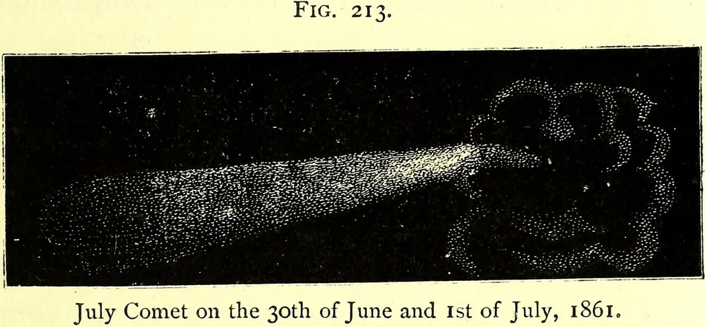 An illustration from Spectrum analysis in its application to terrestrial substances, and the physical constitution of the heavenly bodies / familiarly explained by H. Schellen ; translated from the second enlarged and revised German edition by Jane and Caroline Lassell ; edited with notes by William Huggins ; with numerous woodcuts and coloured plates, and Ångström's and Kirchhoff's maps., 1872, leaf 627