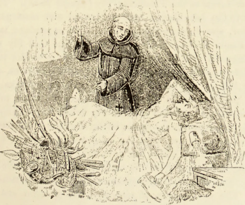 An illustration from Episodes of insect life / by Acheta Domestica, [pseud.] ;edited and revised by J.G. Wood., 1879, leaf 175