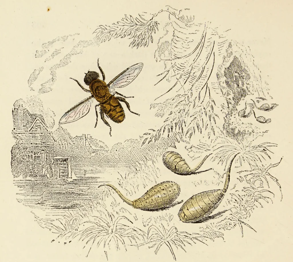 An illustration from Episodes of insect life / by Acheta Domestica, [pseud.] ;edited and revised by J.G. Wood., 1879, leaf 224