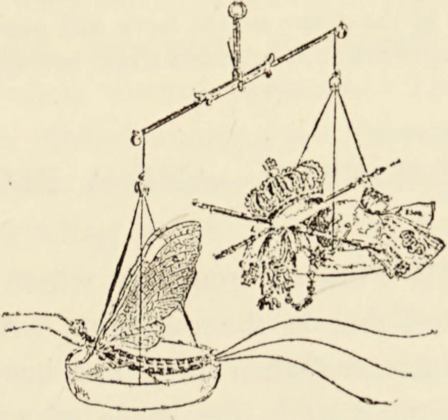 An illustration from Episodes of insect life / by Acheta Domestica, [pseud.] ;edited and revised by J.G. Wood., 1879, leaf 35