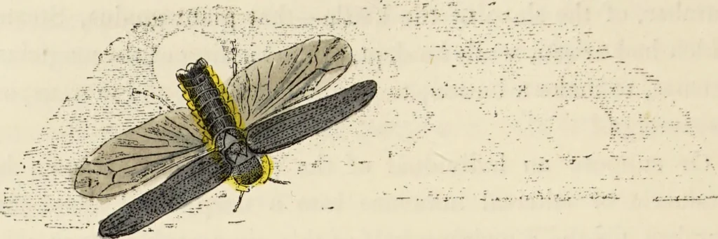 An illustration from Episodes of insect life / by Acheta Domestica, [pseud.] ;edited and revised by J.G. Wood., 1879, leaf 358