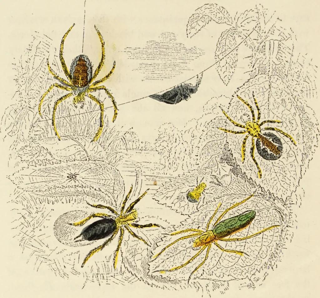 An illustration from Episodes of insect life / by Acheta Domestica, [pseud.] ;edited and revised by J.G. Wood., 1879, leaf 70