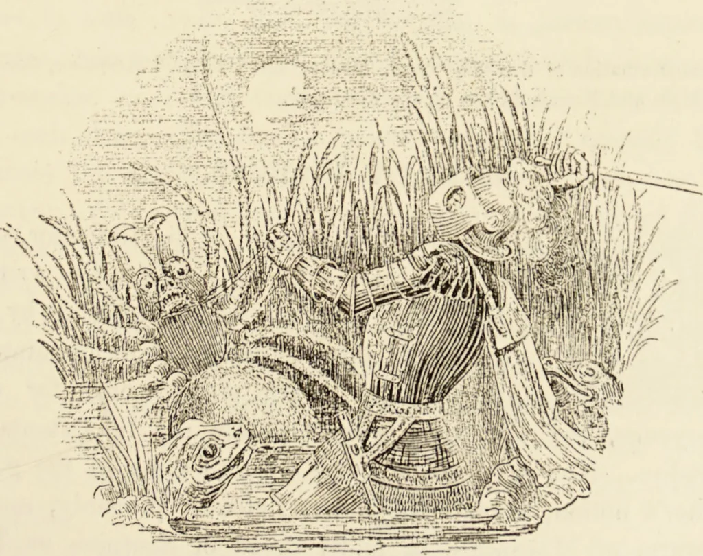 An illustration from Episodes of insect life / by Acheta Domestica, [pseud.] ;edited and revised by J.G. Wood., 1879, leaf 83