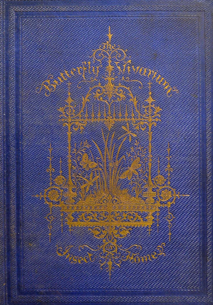 An illustration from The butterfly vivarium, or, Insect home: being an account of a new method of observing the curious metamorphoses of some of the most beautiful of our native insects. Comprising also a popular description of the habits and instincts of many of the insects of the various classes referred to; with suggestions for the successful study of entomology by means of an insect vivarium / by H. Noel Humphreys ... Illustrated with coloured engravings., 1858, leaf 1