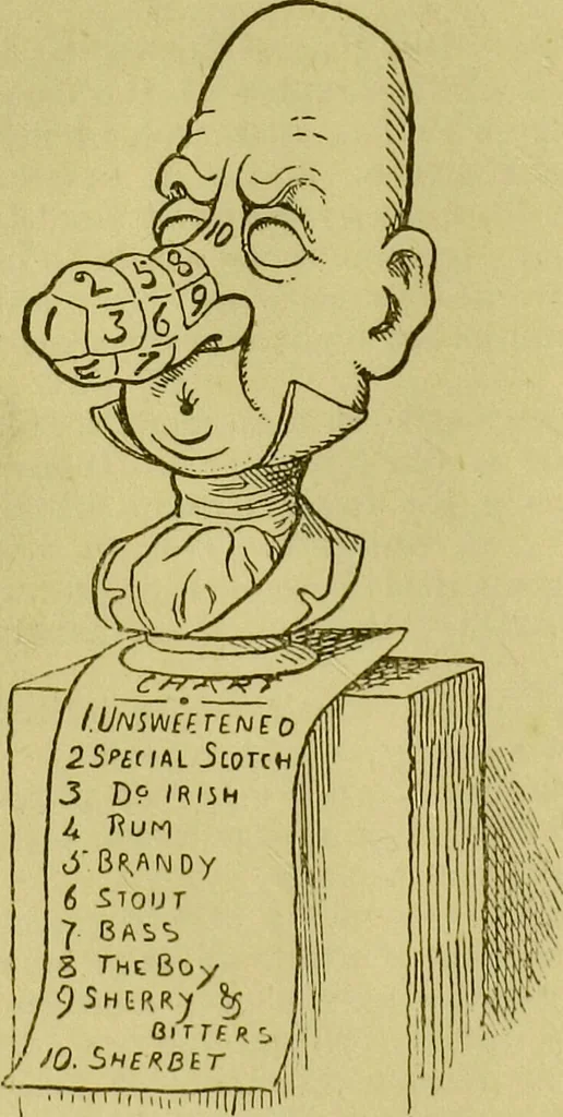 An illustration from Heads, and what they tell us : phrenological recollections / by W. Pugin Thornton., 1892, leaf 122
