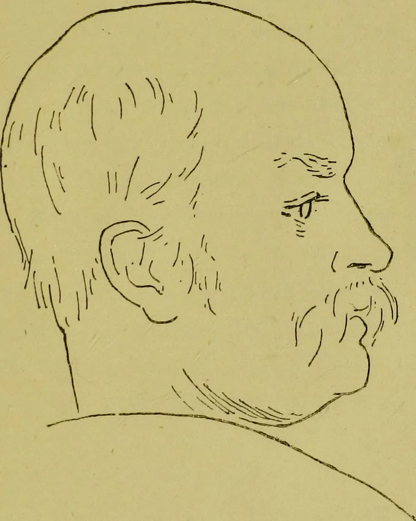 An illustration from Heads, and what they tell us : phrenological recollections / by W. Pugin Thornton., 1892, leaf 61