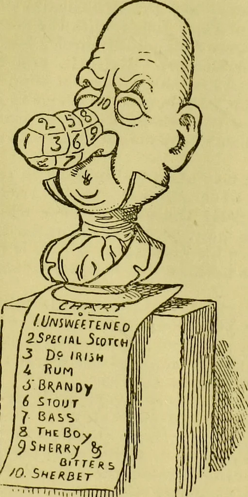 An illustration from Phrenology, or, Heads, and what they tell us / by W. Pugin Thornton., 1896, leaf 122