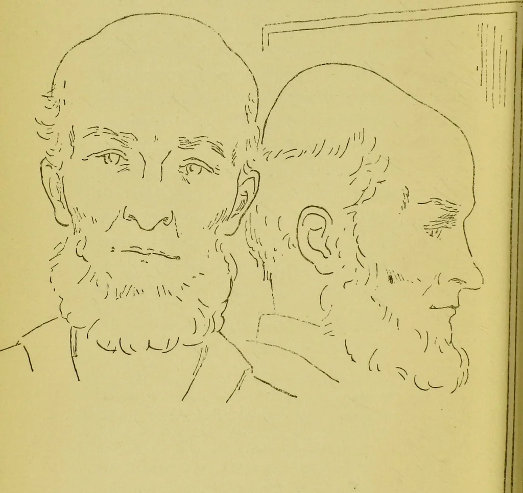 An illustration from Phrenology, or, Heads, and what they tell us / by W. Pugin Thornton., 1896, leaf 58