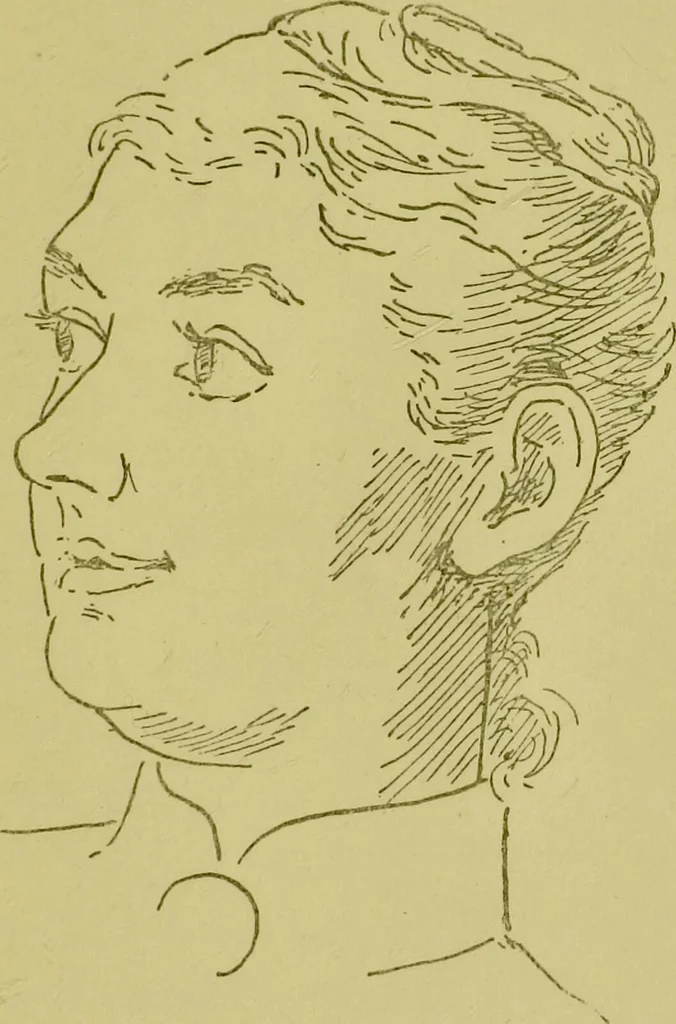 An illustration from Phrenology, or, Heads, and what they tell us / by W. Pugin Thornton., 1896, leaf 71