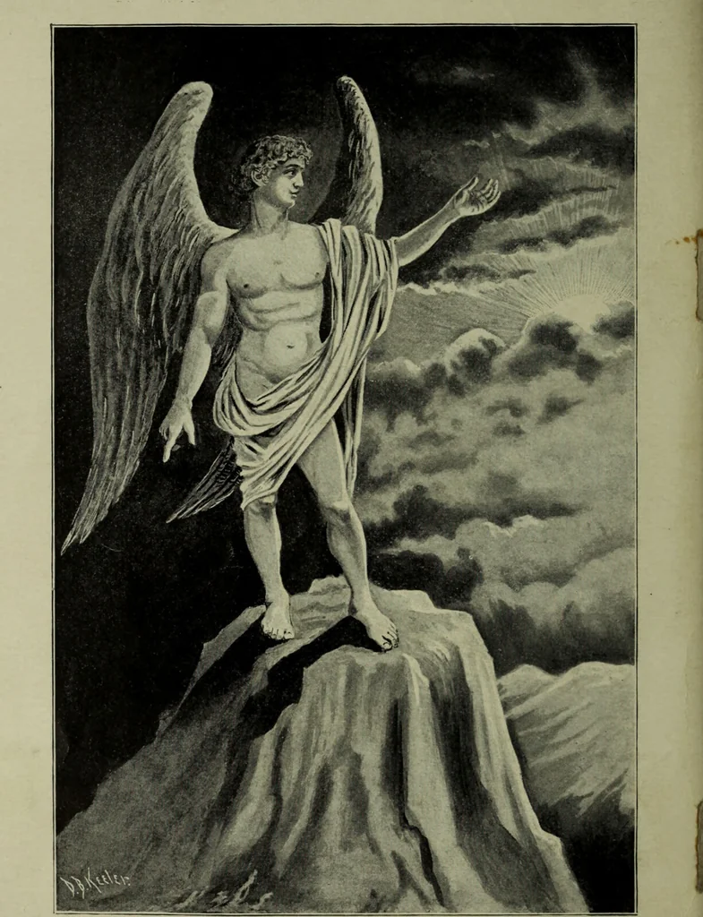 An illustration from Uncle Sam's letters on phrenology to his millions of friends in America / revised, with introduction by Nelson Sizer., 1896, leaf 4