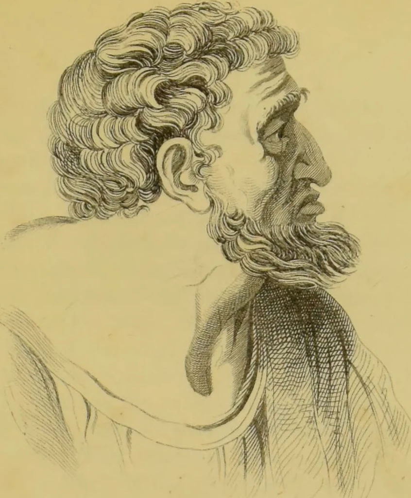 An illustration from Elements of phrenology / by George Combe., 1862, leaf 35