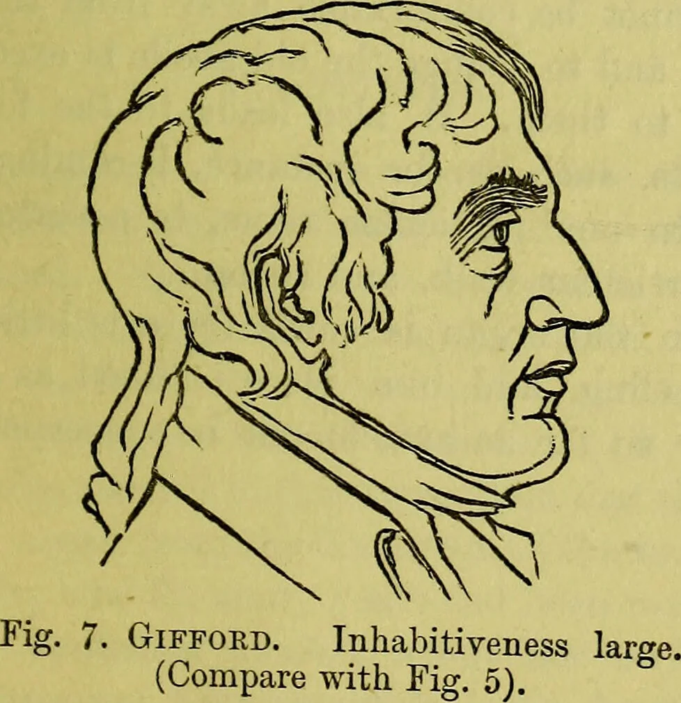 An illustration from A manual of phrenology : designed for the use of teachers, students, and others / by Alfred T. Story., 1880, leaf 61