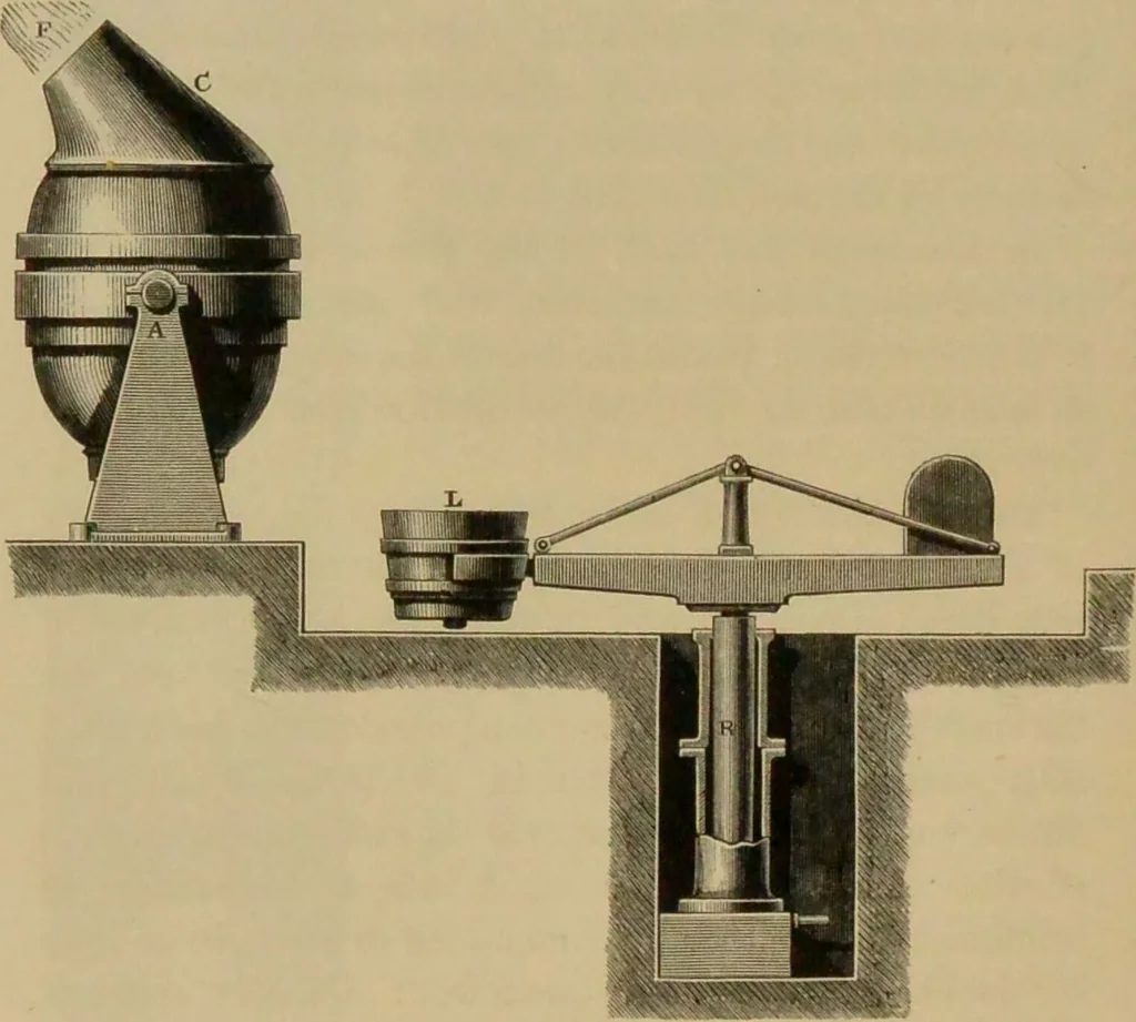 An illustration from Spectrum analysis : six lectures, delivered in 1868, before the Society of Apothecaries of London / by Henry E. Roscoe ; with appendices, coloured plates, and illustrations., 1869, leaf 130