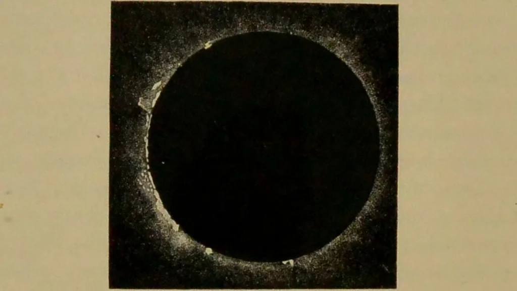 An illustration from Spectrum analysis : six lectures, delivered in 1868, before the Society of Apothecaries of London / by Henry E. Roscoe ; with appendices, coloured plates, and illustrations., 1869, leaf 246