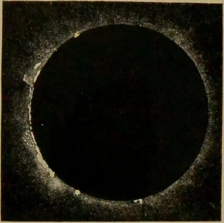 An illustration from Spectrum analysis : six lectures, delivered in 1868, before the Society of Apothecaries of London / by Henry E. Roscoe ; with appendices, coloured plates, and illustrations., 1869, leaf 246