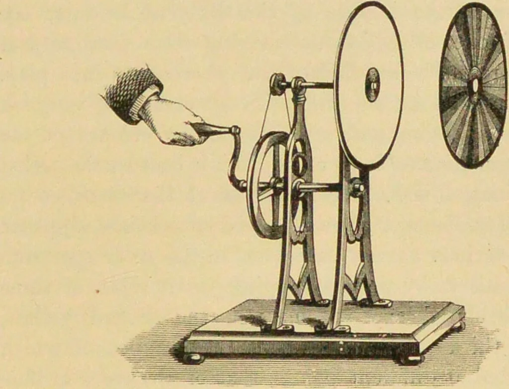 An illustration from Spectrum analysis : six lectures, delivered in 1868, before the Society of Apothecaries of London / by Henry E. Roscoe ; with appendices, coloured plates, and illustrations., 1869, leaf 29