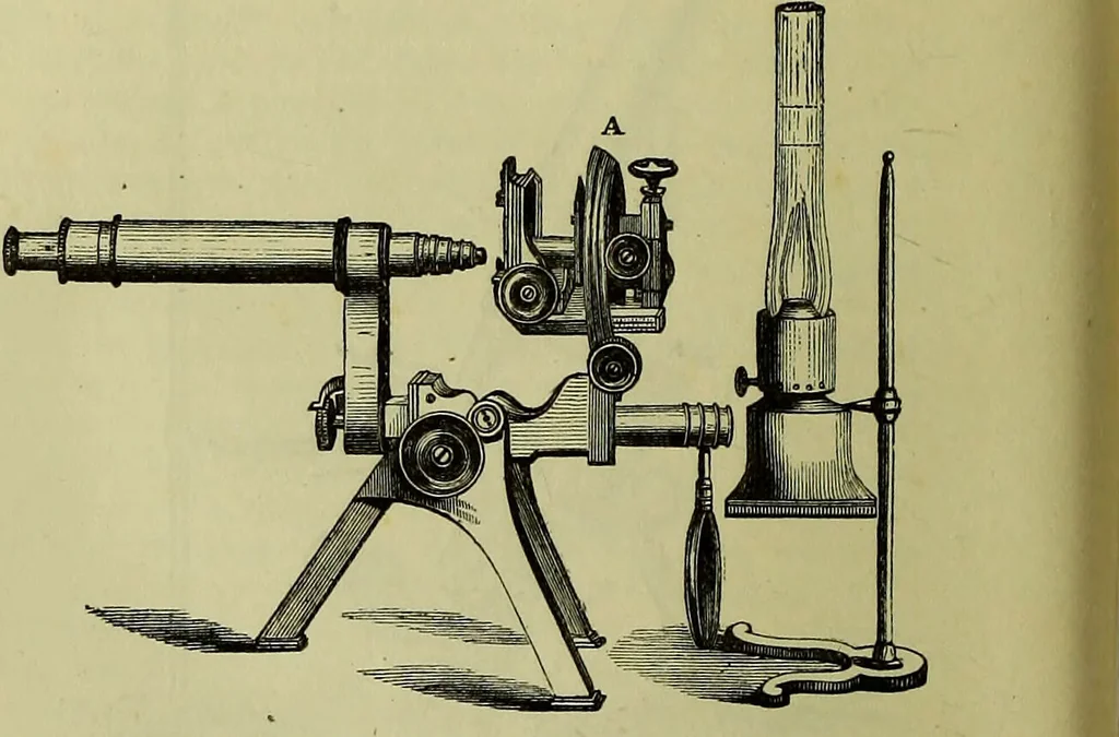 An illustration from The microscope : its history, construction, and application, being a familiar introduction to the use of the instrument, and the study of microscopical science / by Jabez Hogg ; with upwards of five hundred engravings, and coloured illustrations by Tuffen West., 1883, leaf 118