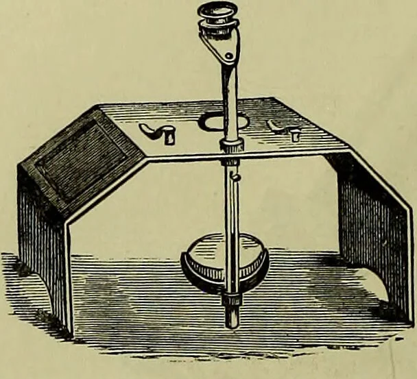 An illustration from The microscope : its history, construction, and application, being a familiar introduction to the use of the instrument, and the study of microscopical science / by Jabez Hogg ; with upwards of five hundred engravings, and coloured illustrations by Tuffen West., 1883, leaf 134