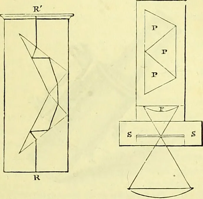 An illustration from The microscope : its history, construction, and application, being a familiar introduction to the use of the instrument, and the study of microscopical science / by Jabez Hogg ; with upwards of five hundred engravings, and coloured illustrations by Tuffen West., 1883, leaf 151