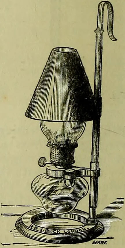 An illustration from The microscope : its history, construction, and application, being a familiar introduction to the use of the instrument, and the study of microscopical science / by Jabez Hogg ; with upwards of five hundred engravings, and coloured illustrations by Tuffen West., 1883, leaf 216