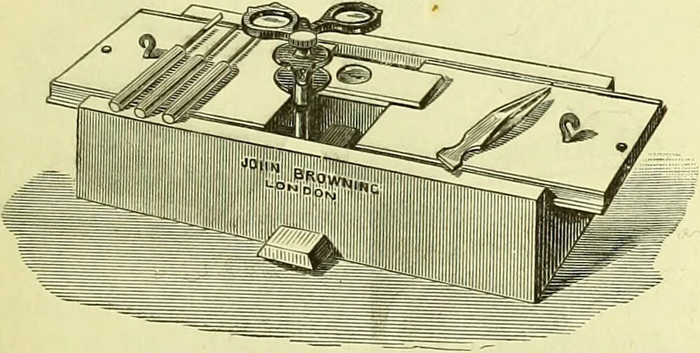 An illustration from The microscope : its history, construction, and application, being a familiar introduction to the use of the instrument, and the study of microscopical science / by Jabez Hogg ; with upwards of five hundred engravings, and coloured illustrations by Tuffen West., 1883, leaf 225