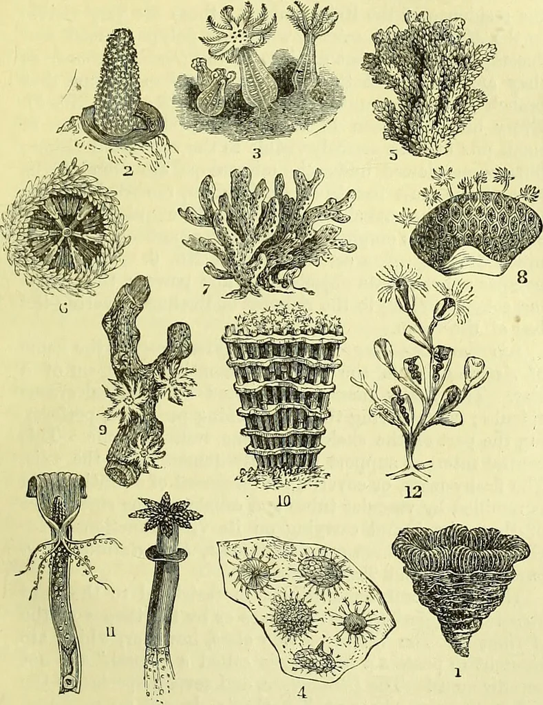 An illustration from The microscope : its history, construction, and application, being a familiar introduction to the use of the instrument, and the study of microscopical science / by Jabez Hogg ; with upwards of five hundred engravings, and coloured illustrations by Tuffen West., 1883, leaf 517
