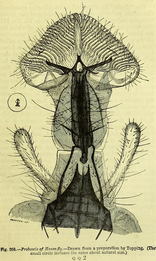 An illustration from The microscope : its history, construction, and application, being a familiar introduction to the use of the instrument, and the study of microscopical science / by Jabez Hogg ; with upwards of five hundred engravings, and coloured illustrations by Tuffen West., 1883, leaf 635