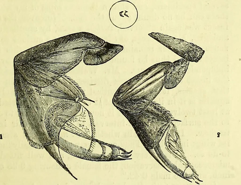 An illustration from The microscope : its history, construction, and application, being a familiar introduction to the use of the instrument, and the study of microscopical science / by Jabez Hogg ; with upwards of five hundred engravings, and coloured illustrations by Tuffen West., 1883, leaf 665