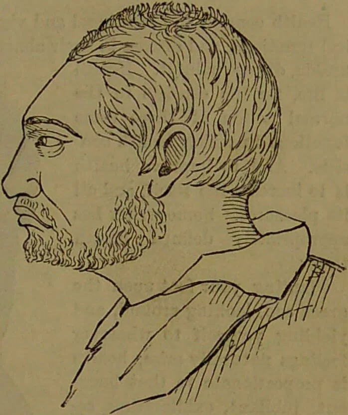 An illustration from New illustrated self-instructor in phrenology and physiology : with over one hundred engravings, together with the chart and character of ... as marked by ... / by O.S. and L.N. Fowler., 1852, leaf 17