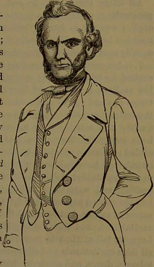 An illustration from New illustrated self-instructor in phrenology and physiology : with over one hundred engravings, together with the chart and character of ... as marked by ... / by O.S. and L.N. Fowler., 1852, leaf 49