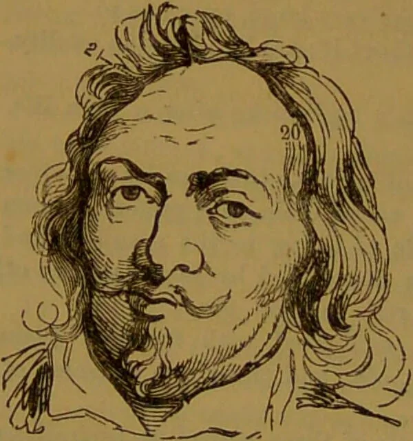 An illustration from New illustrated self-instructor in phrenology and physiology : with over one hundred engravings, together with the chart and character of ... as marked by ... / by O.S. and L.N. Fowler., 1864, leaf 134