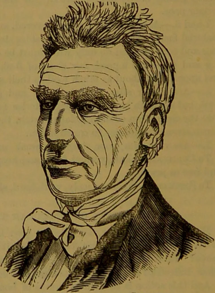 An illustration from New illustrated self-instructor in phrenology and physiology : with over one hundred engravings, together with the chart and character of ... as marked by ... / by O.S. and L.N. Fowler., 1864, leaf 34