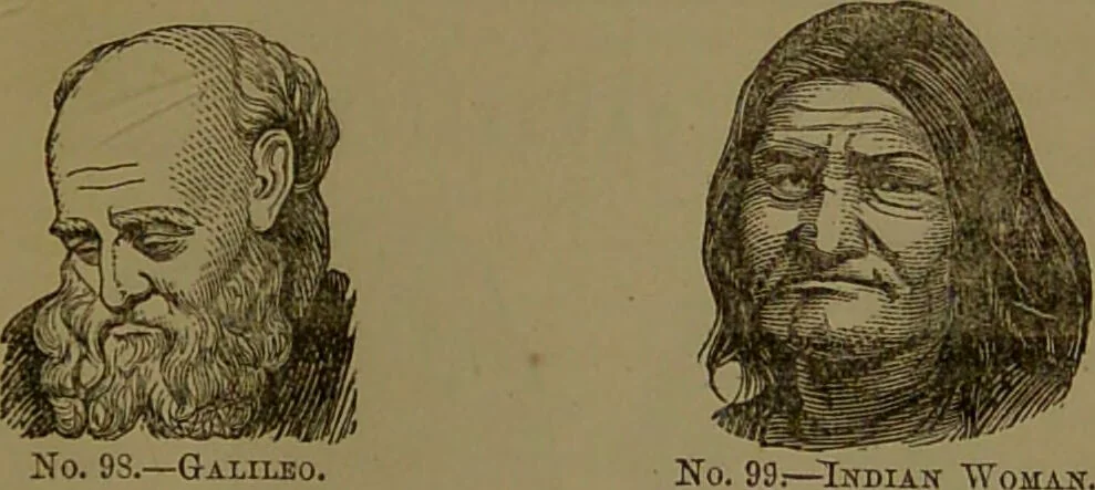 An illustration from New illustrated self-instructor in phrenology and physiology : with over one hundred engravings, together with the chart and character of ... as marked by ... / by O.S. and L.N. Fowler., 1872, leaf 163
