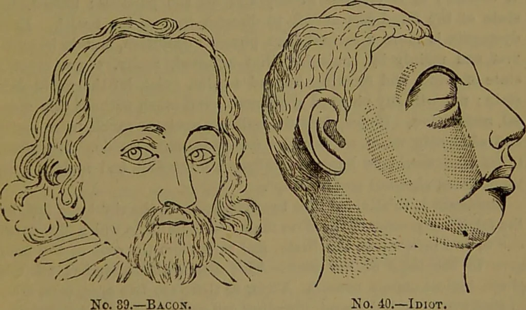 An illustration from New illustrated self-instructor in phrenology and physiology : with over one hundred engravings, together with the chart and character of ... as marked by ... / by O.S. and L.N. Fowler., 1872, leaf 69