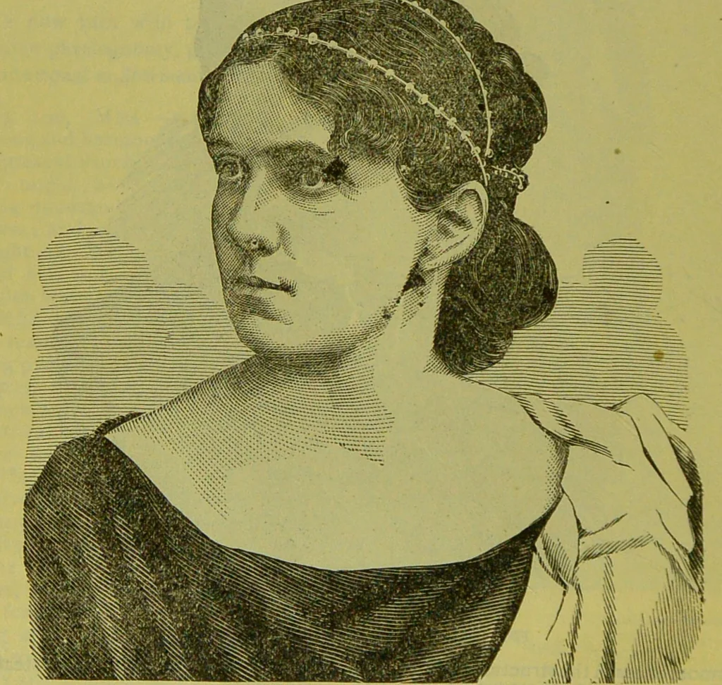 An illustration from How to study strangers by temperament, face and head : A sequel to "Heads and faces" / by Nelson Sizer., 1895, leaf 108