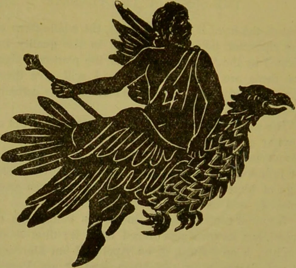 An illustration from A manual of cheirosophy : being a complete practical handbook of the twin sciences of cheirognomy and cheiromancy, by means whereof the past, the present, and the future may be read in the formations of the hands ; preceded by an introductory argument upon the science of cheirosophy and its claims to rank as a physical science / by Ed. Heron-Allen ... with full-page and other illustrations by Rosamund Brunel Horsley., 1892, leaf 288