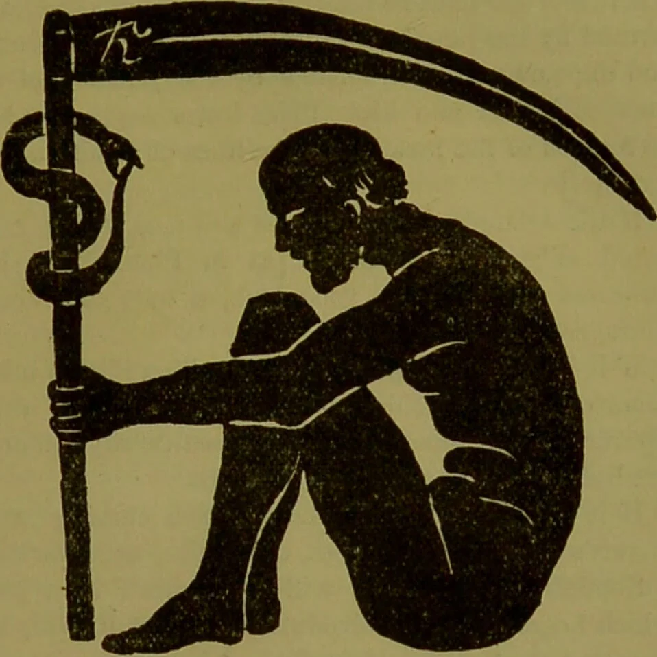 An illustration from A manual of cheirosophy : being a complete practical handbook of the twin sciences of cheirognomy and cheiromancy, by means whereof the past, the present, and the future may be read in the formations of the hands ; preceded by an introductory argument upon the science of cheirosophy and its claims to rank as a physical science / by Ed. Heron-Allen ... with full-page and other illustrations by Rosamund Brunel Horsley., 1892, leaf 293